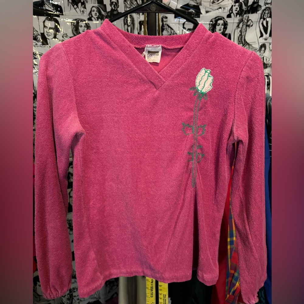 VTG Montgomary Ward Terry Cloth Top
